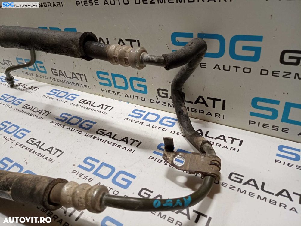 Conducta Furtun Ulei Lichid Servo Servodirectie Chevrolet Kalos 2003 - 2008 Cod 96817946 [M5371] - 5