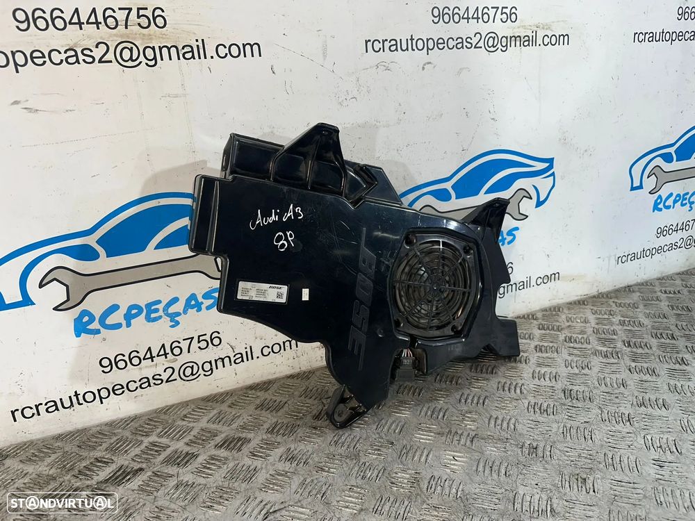 .Subwoofer Som Audio Colunas Original Bose Audi A3 8P 8P3035382C 2003 - 2013 - 3