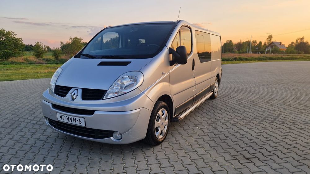 Renault TRAFIC L2H1 Długi Klima Elektryka Kamera Tempomat Dubel Kabina 6os Brygadówka - 39