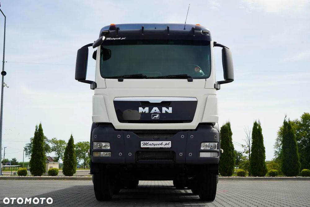MAN TGS 35.360 / 8X4 / WYWROTKA 2 STRONNA / HYDROBURTA / GARNIER / AUTOMAT - 13