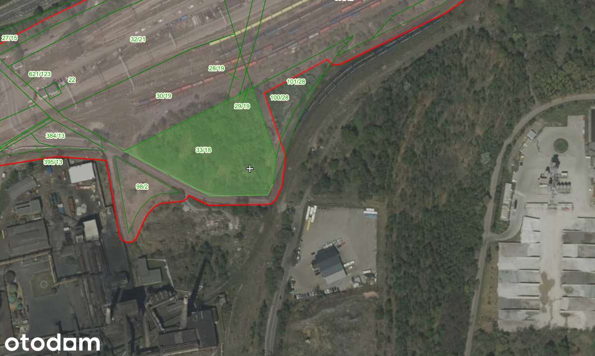 Zabrze, ul. Ziemska - działka niezabudowana nr 33/18 o pow. 10 328 m2