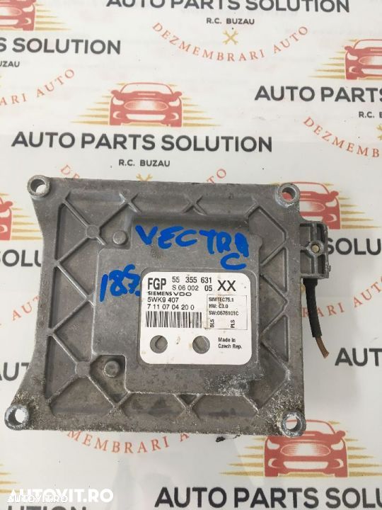 Calculator motor Opel Vectra C  1.8S an de fab.2006 - 1