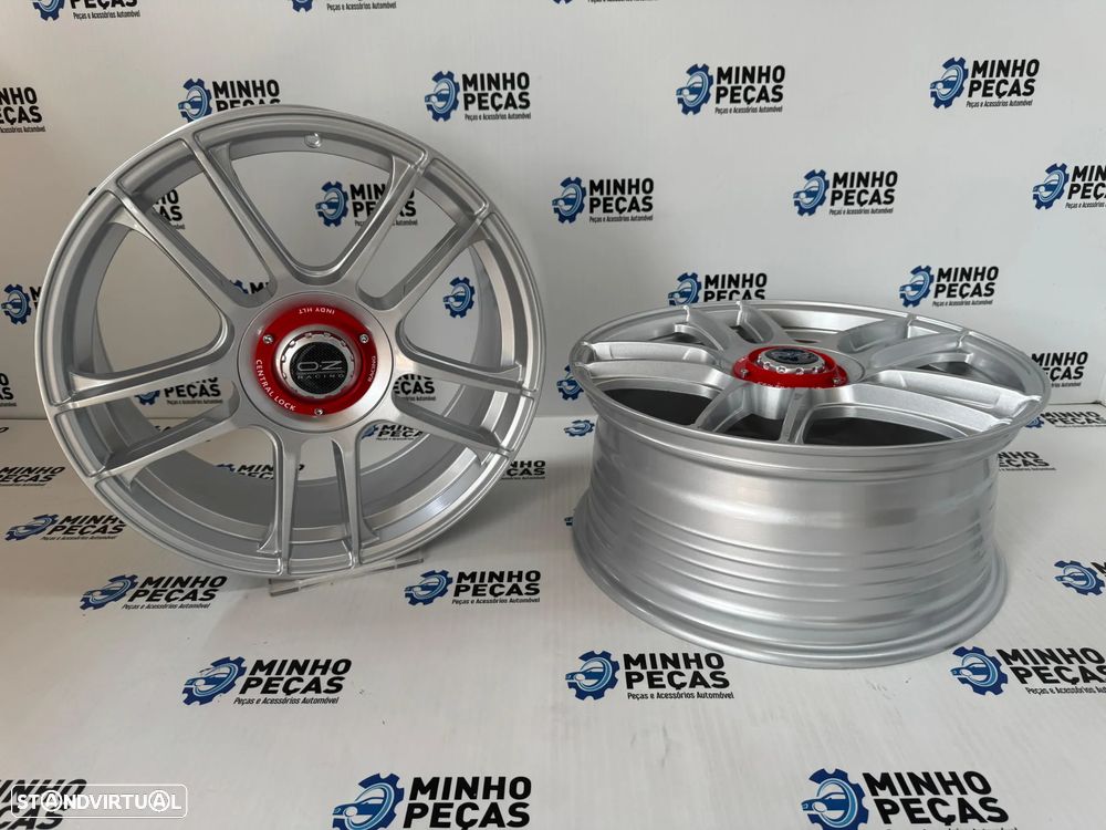 Jantes look OZ Indy HLT em 18 (5x100/5x112) Silver - 4