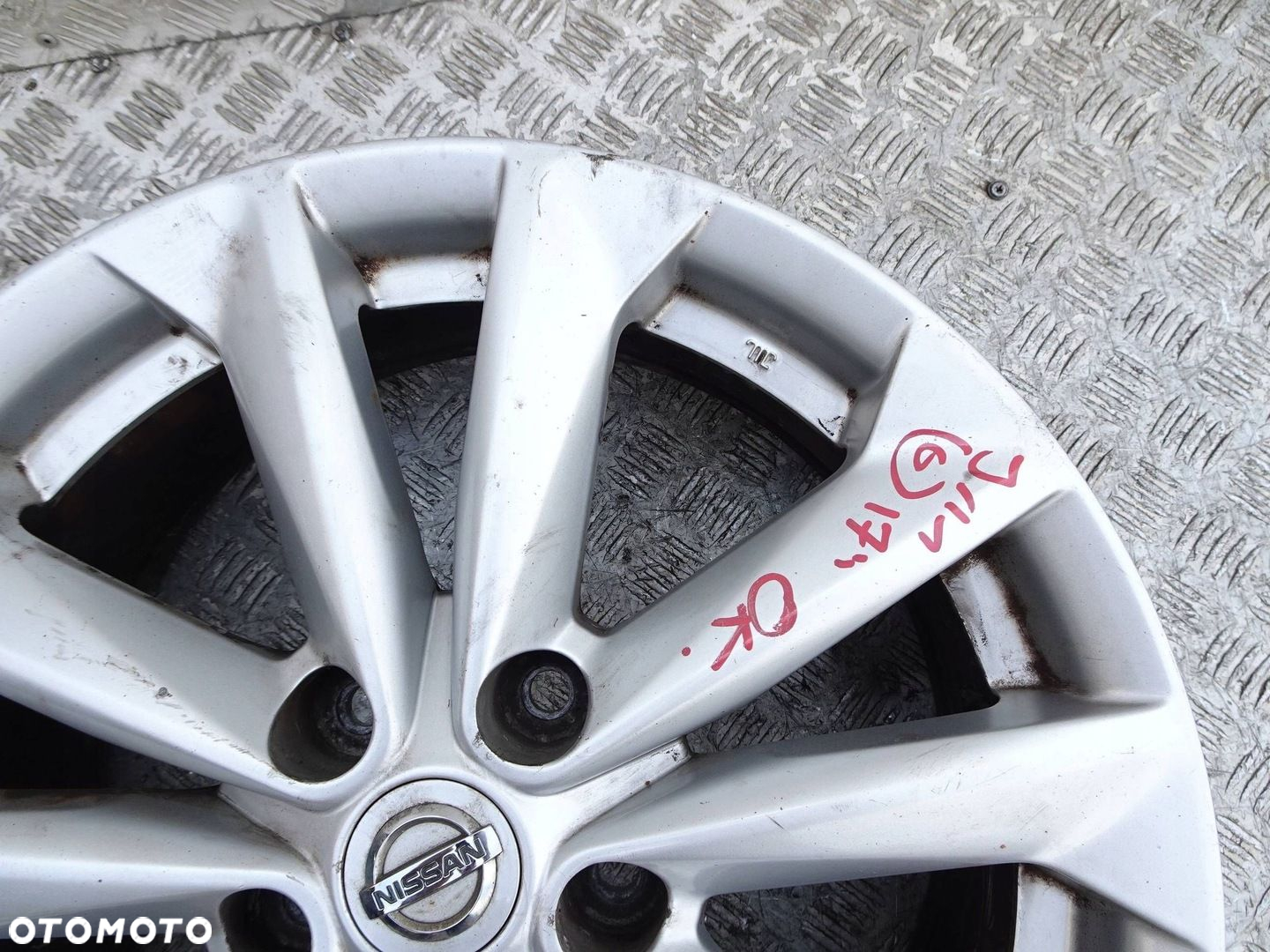 Alufelga Nissan Qashqai J11 17" 5x114.3 ET 40 - 3