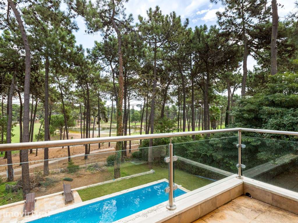Moradia T5 na Herdade da Aroeira: Primeira Linha de Golfe com Vista... - Grande imagem: 3/28