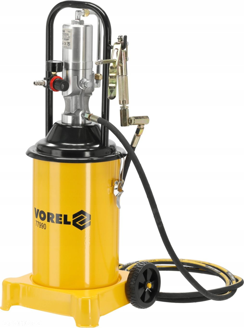 VOREL SMAROWNICA TAWOTNICA TOWOTNICA PNEUMATYCZNA 12L 8BAR  WĄŻ 4M 77990 - 2