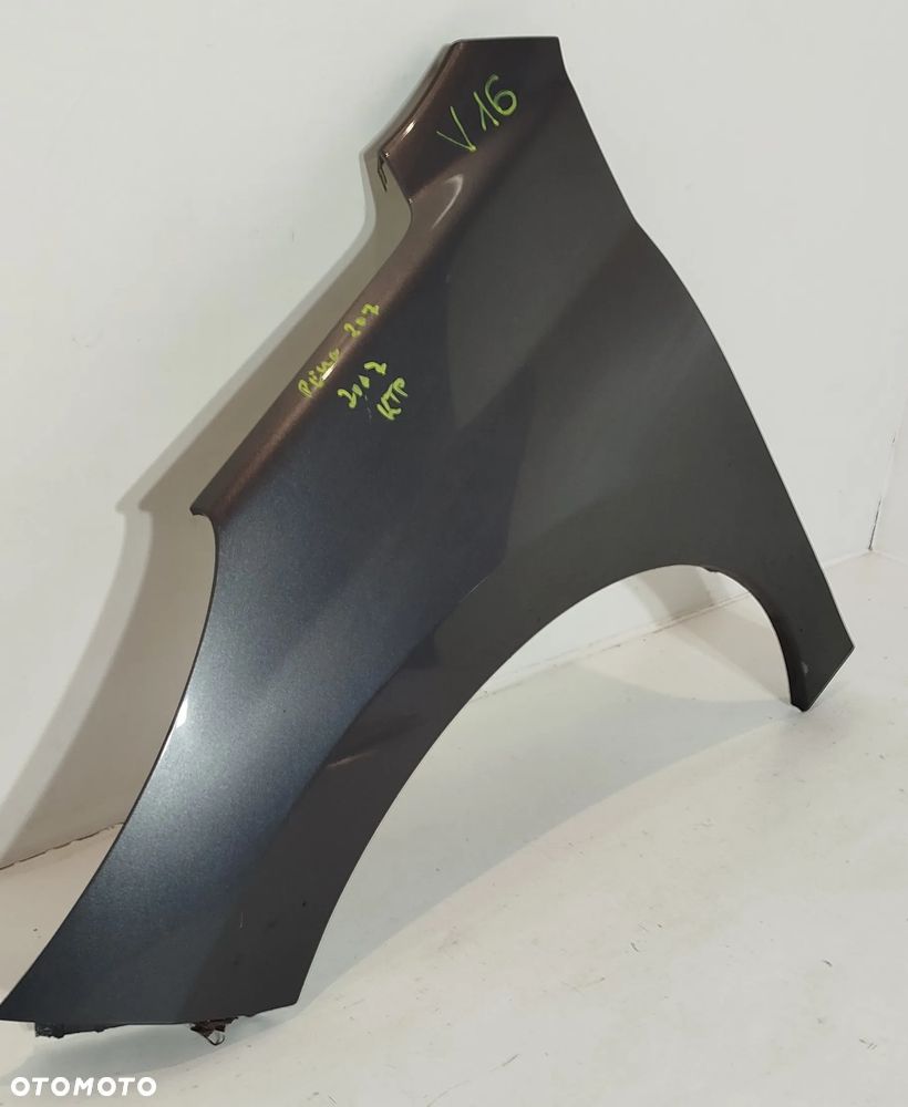 błotnik lewy przedni lewy przód PEUGEOT 207 06-12 ktp - 3