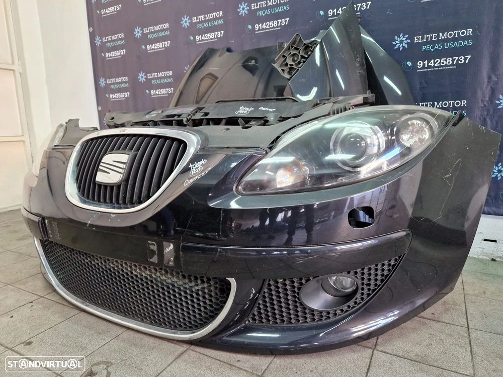 Frente completa usada SEAT ALTEA TOLEDO SPORT 2.0 TDI XENON capot parachoques guardalamas oticas radiadores - 2