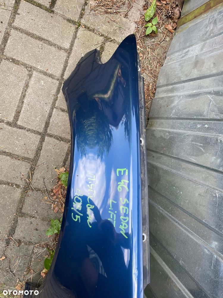 błotnik lewy bmw e46 sedan kombi lift misticblau - 5