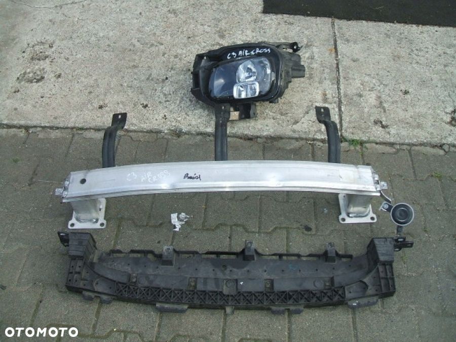 CITROEN C3 AIRCROSS MASKA BŁOTNIK ZDERZAK PRZÓD CHŁODNICE LAMPY WZMOCNIENIE - 10