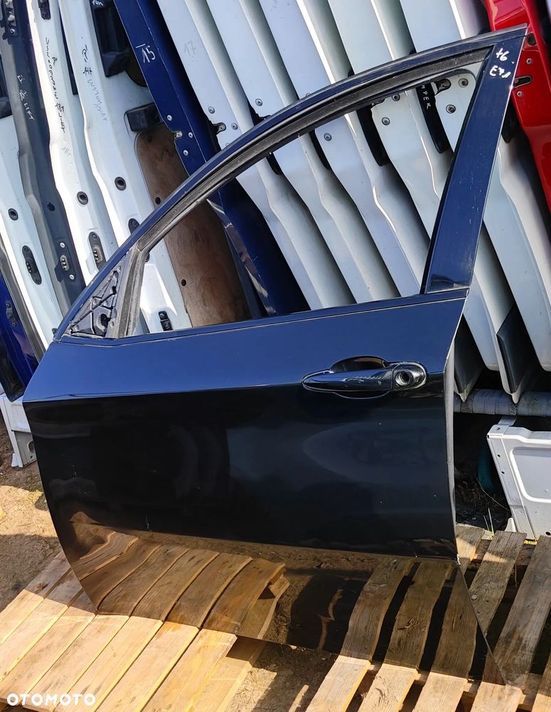 Drzwi Przód Przednie Czarne PRAWE / LEWE  BMW X6 E71 Czarny Metalik - 10