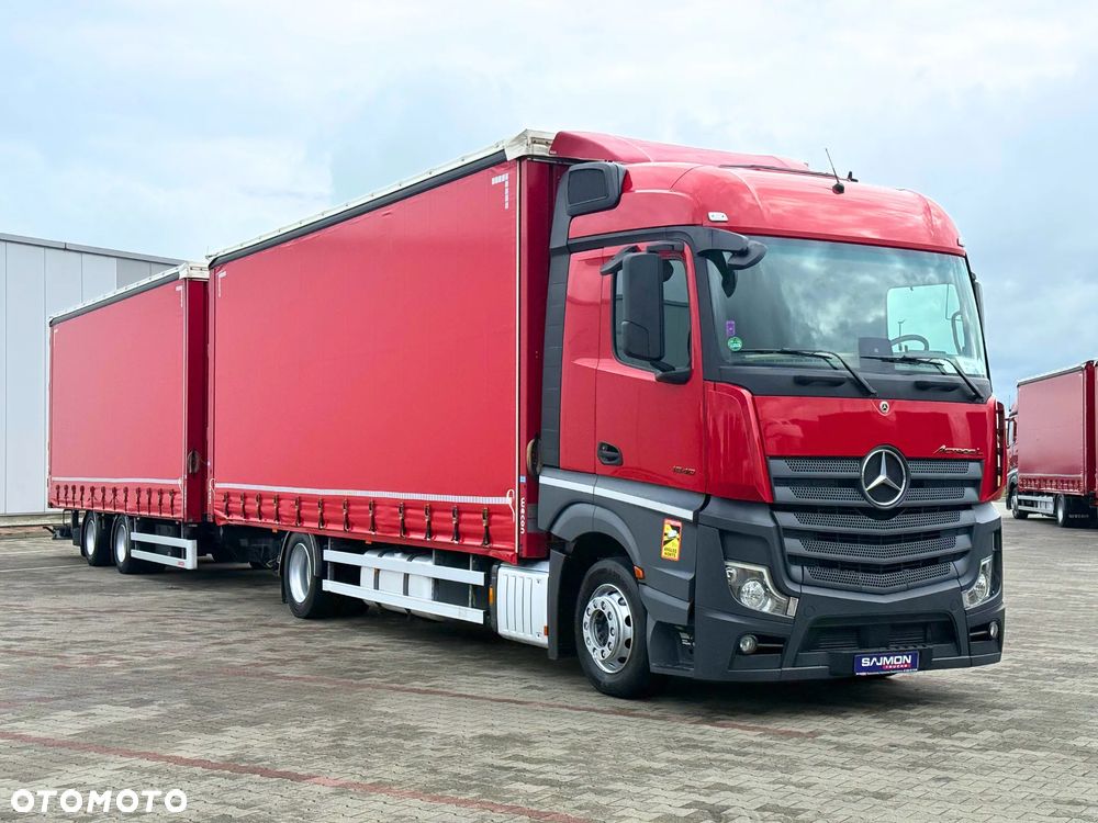Mercedes-Benz ACTROS L 1840 / ZESTAW TANDEM 120 M3 / 7,75 M + 7,75 M / SALON PL - 3