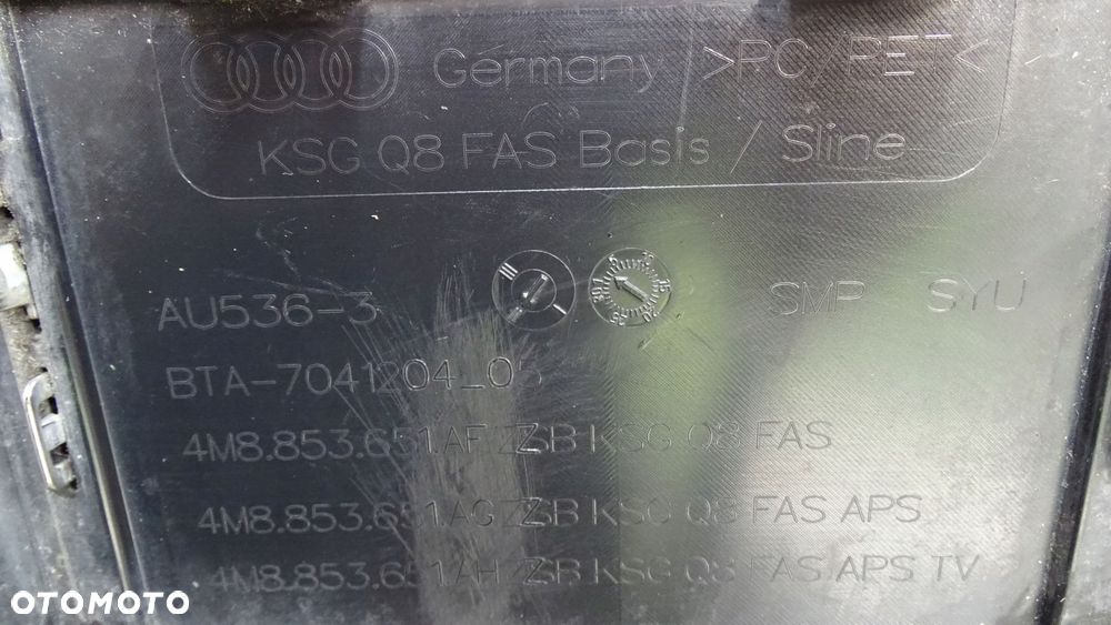 audi q8 4m8 s-line - atrapa oryginał - 7