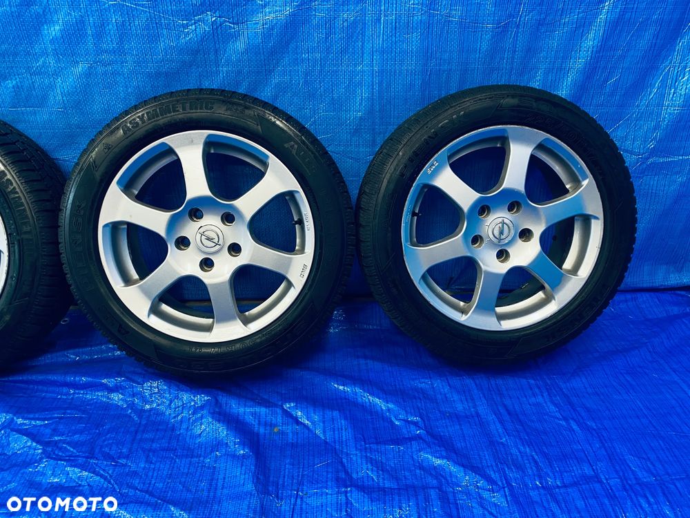 KOŁA KOŁO 17 FELGA ALUMINIOWE ALUSY FELGA 17" x 7J  5X120 ; 67,1mm ET41 KOMPLET ; OPONY ZIMA ZIMOWE 2025R ; OPEL INSIGNIA A ; TS8987 ORYGINAŁ - 4