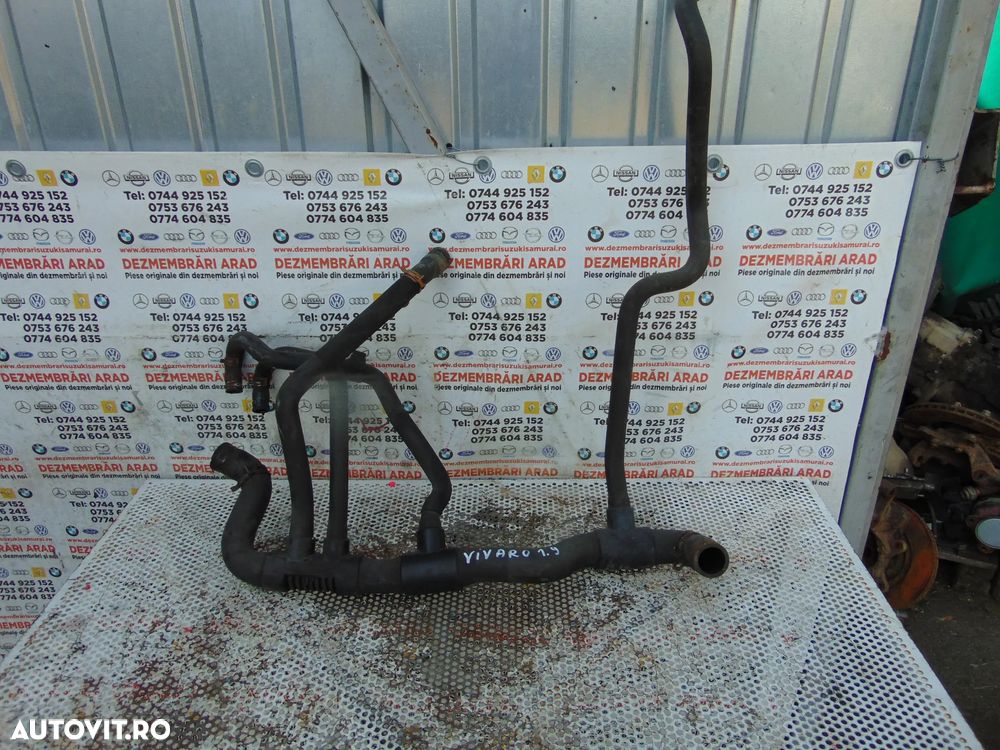 Furtun apa Opel Vivaro 1.9 furtune racire Renault Trafic 1.9 nissan primastar - 1