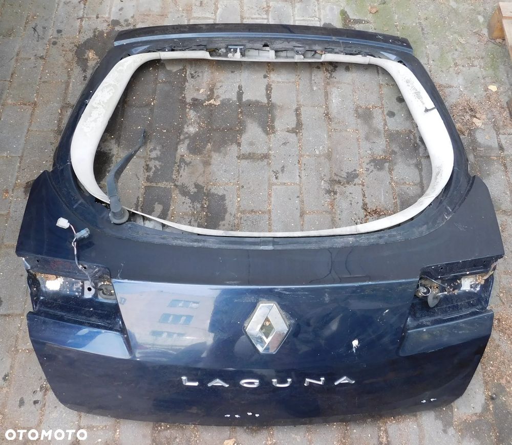 klapa tylna tył bagażnika RENAULT LAGUNA III 3 HB - 1