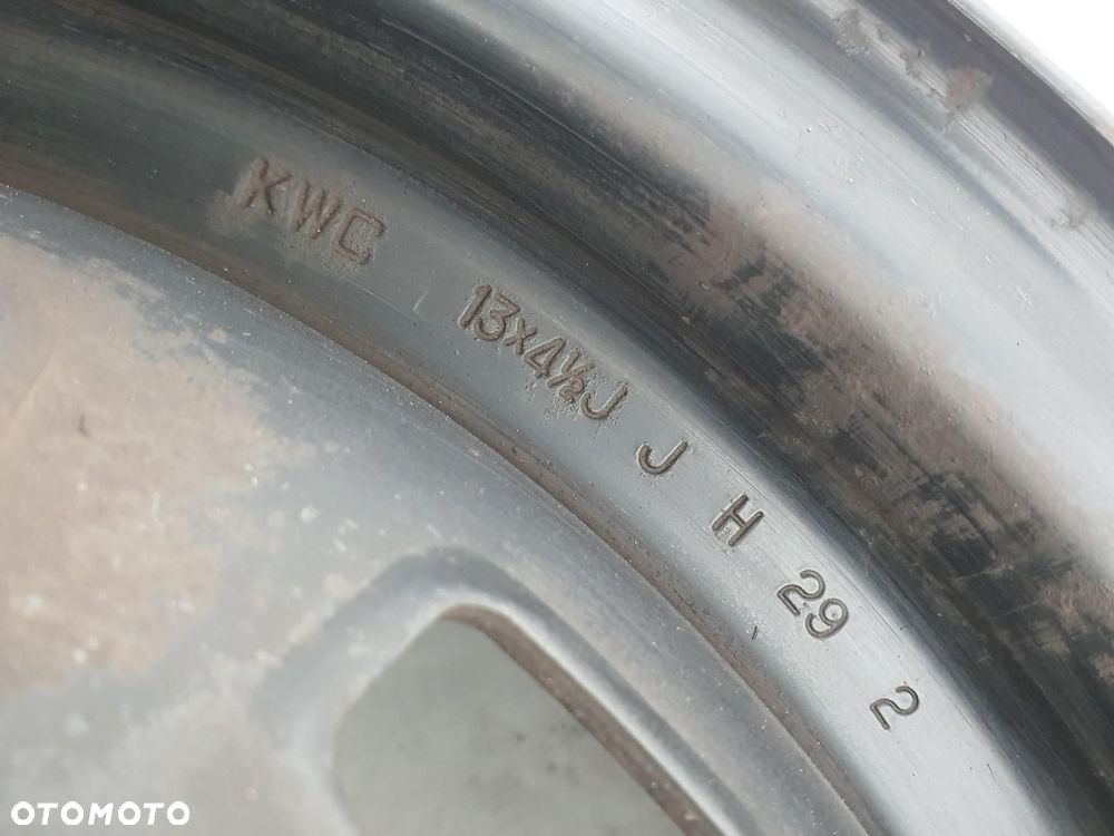 FELGA STALOWA 13 4.5J ET45 4X114,3 CHEVROLET MATIZ II 1SZT - 3