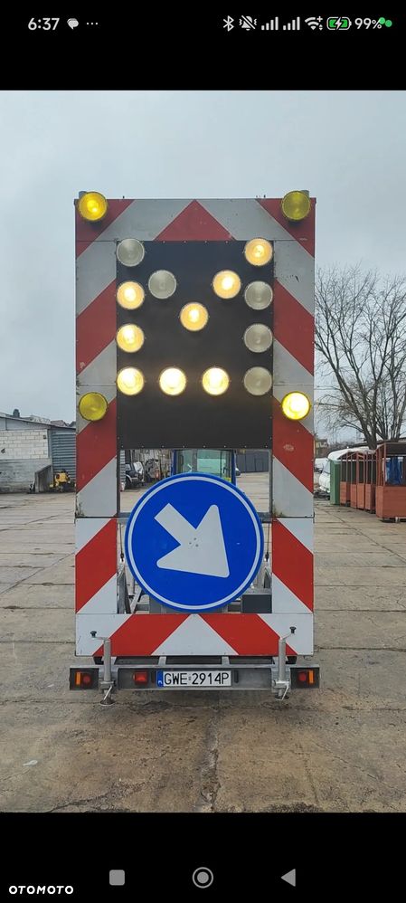 KNAUS Przyczepa sygnalizacyjna drogowa 650 kg - 6