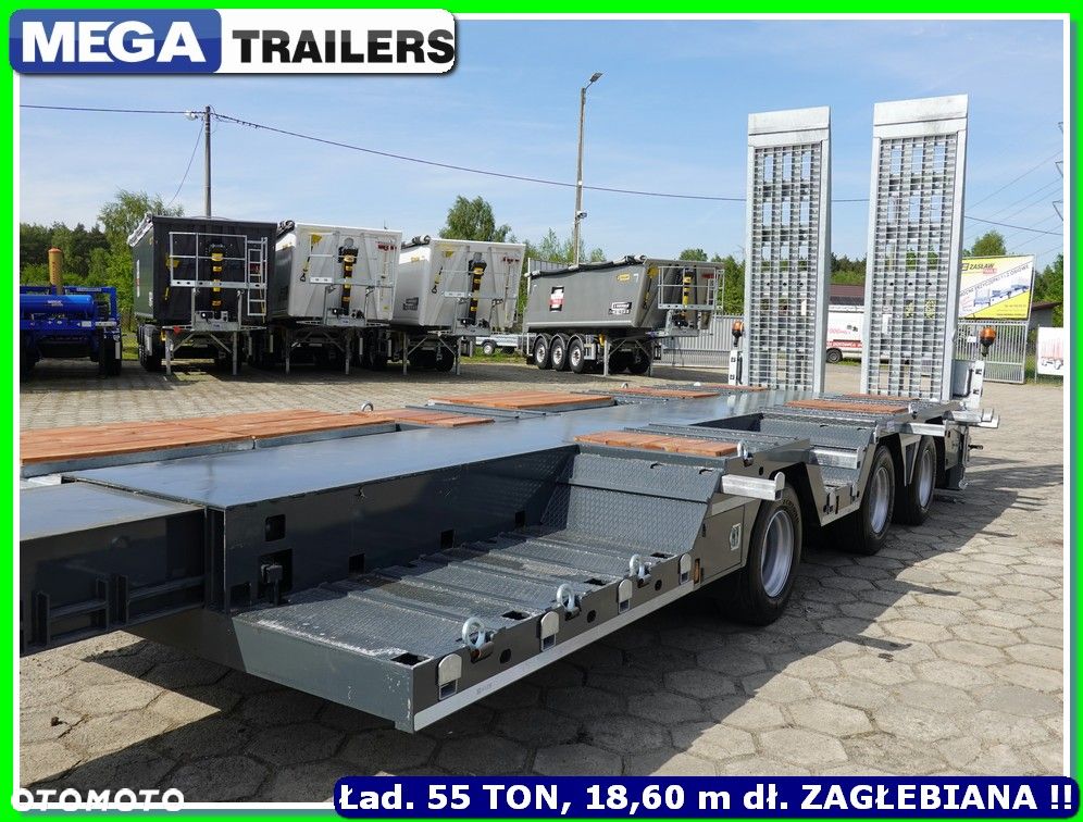 Inny LAWETA DMC 54 T, rozciągana 18,6 m, PTO, najazdy HYDRULICZNE !!! - 39