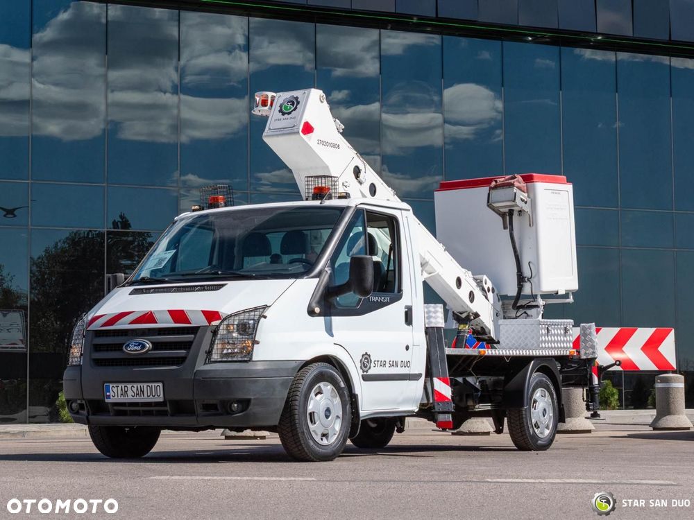 Ford TRANSIT 4x4 BUMAR PMT 12,17 Podnośnik Koszowy - 13