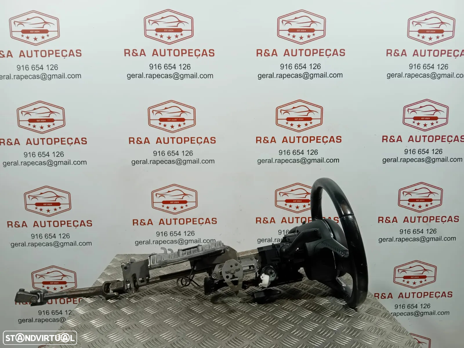 Volante pele Audi TT 8J 8J3 Flat Bottom - 5