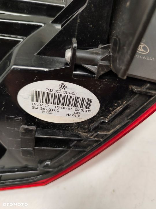 LAMPA TYL PRAWA VW TIGUAN II LED KOMPLET 5NA945094 - 3