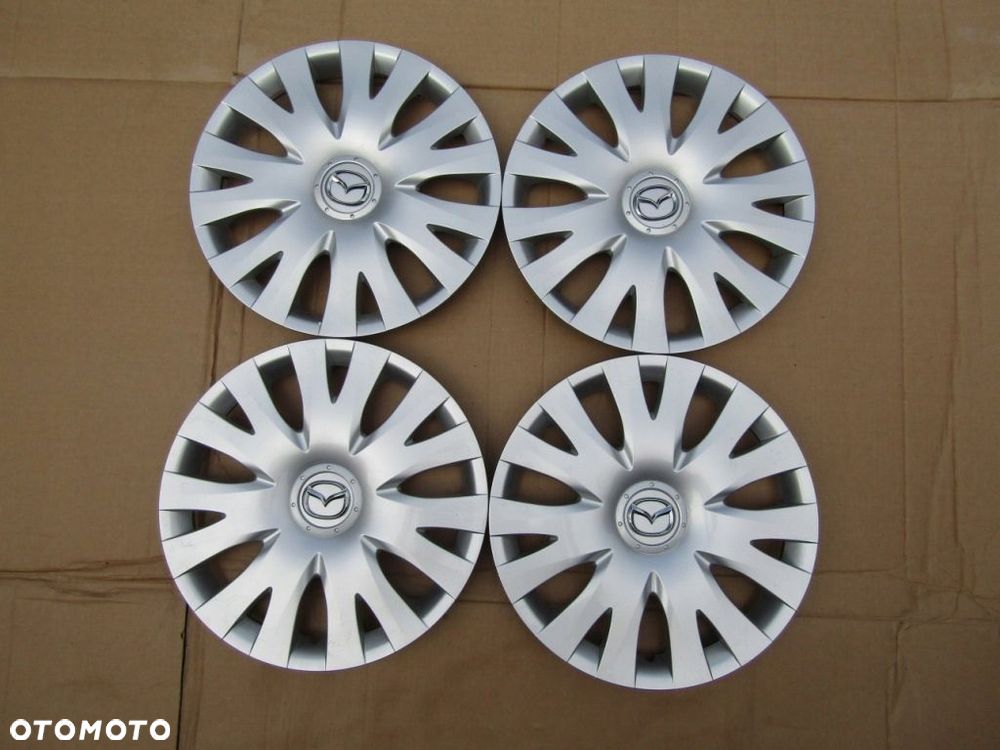 4x Kołpaki 16 Mazda 3 5 6 CX3 C-X3 CX5 C-X5 CX30 CX-30 CX-3 CX-5 CX5 - 17