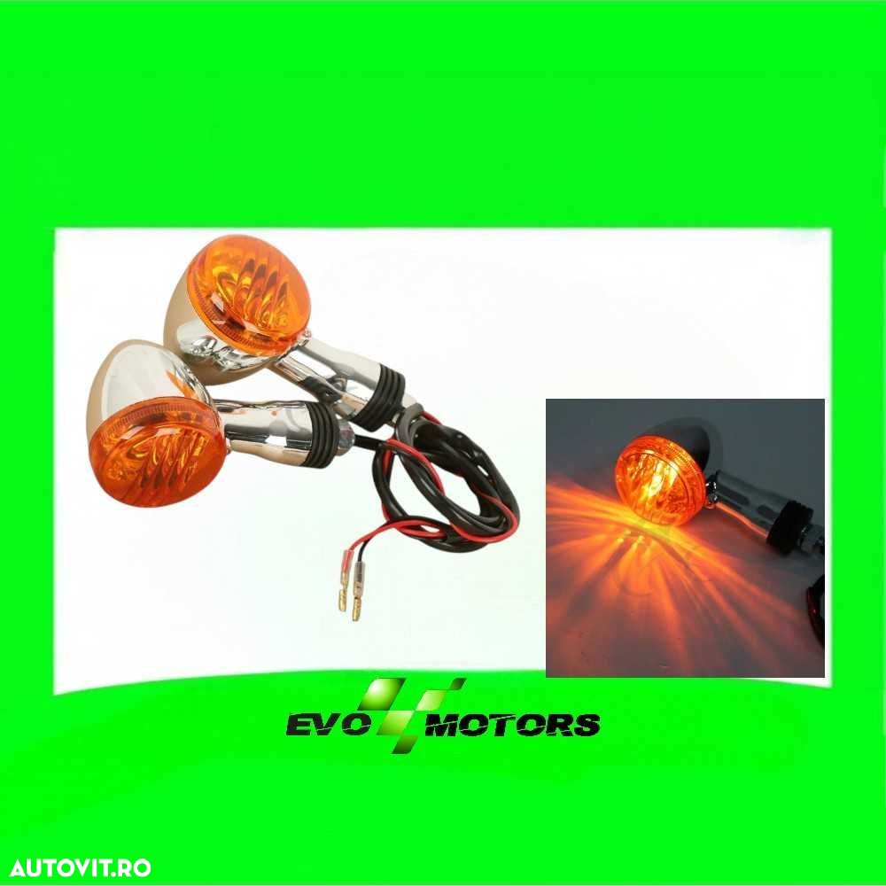 Semnalizari bullet crom Suzuki Boulevard M109R VZR1800 2006 2013 A2007 - 1