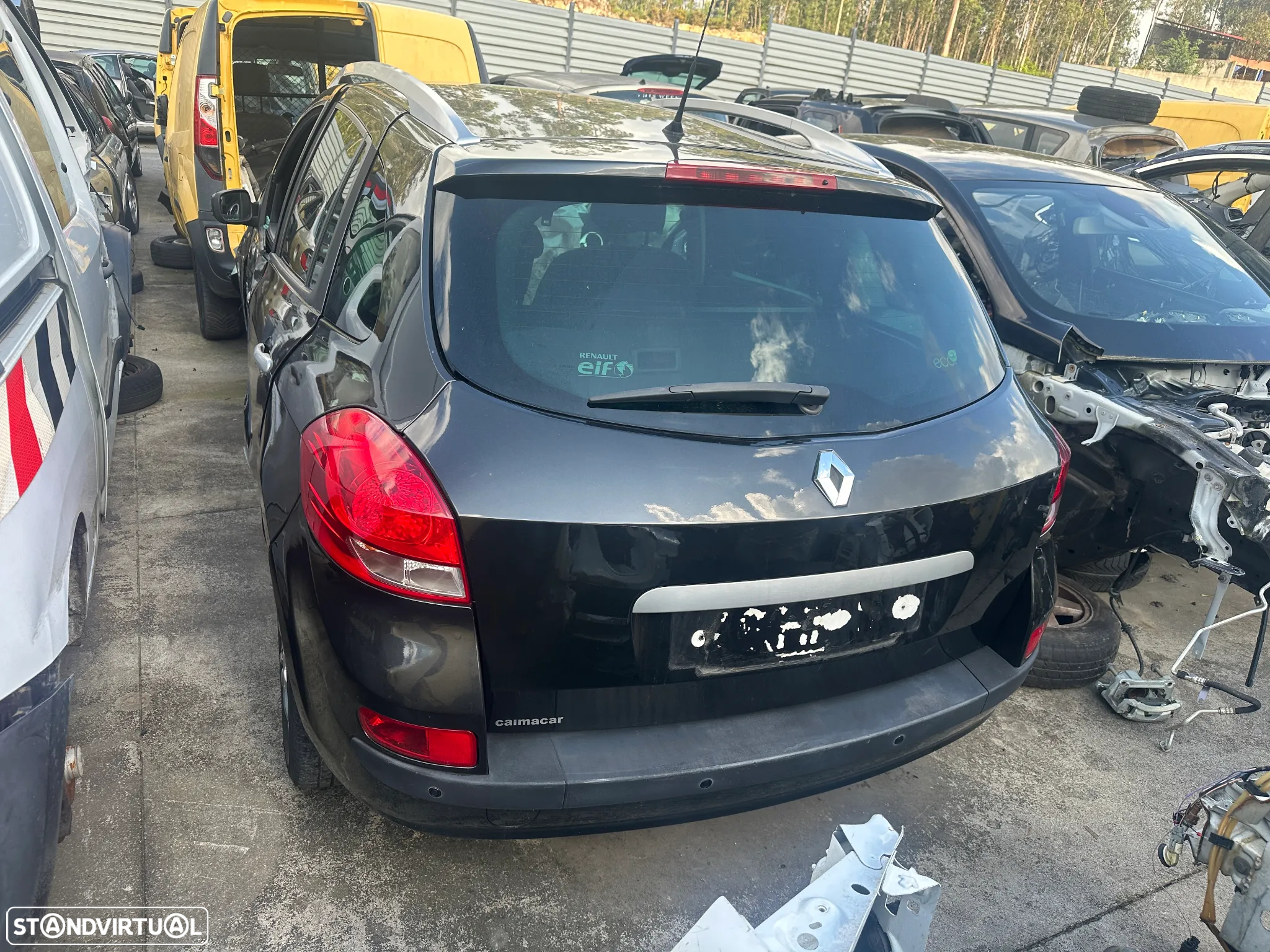 RENAULT CLIO III BREAK 1.5 DCI DE 2009 EM CENTRO DE ABATE - 2