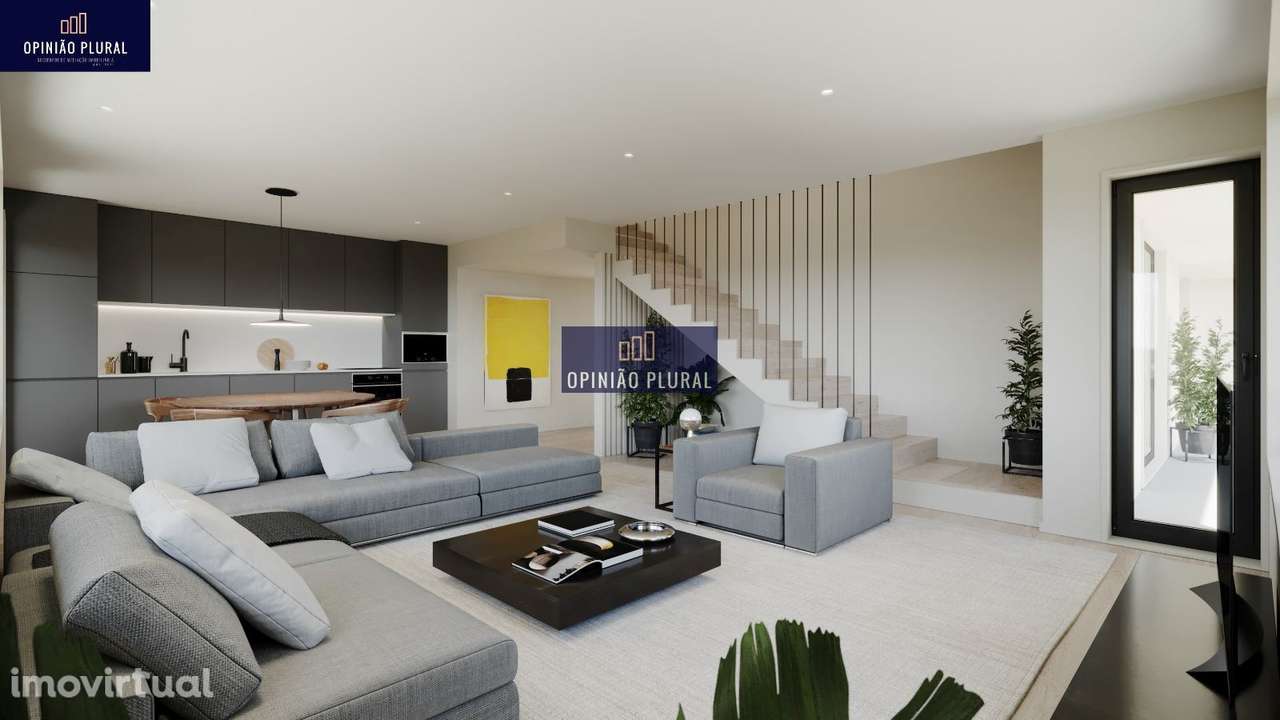 Moderno Duplex T4 em Valadares: Conforto e Estilo - Grande imagem: 4/14