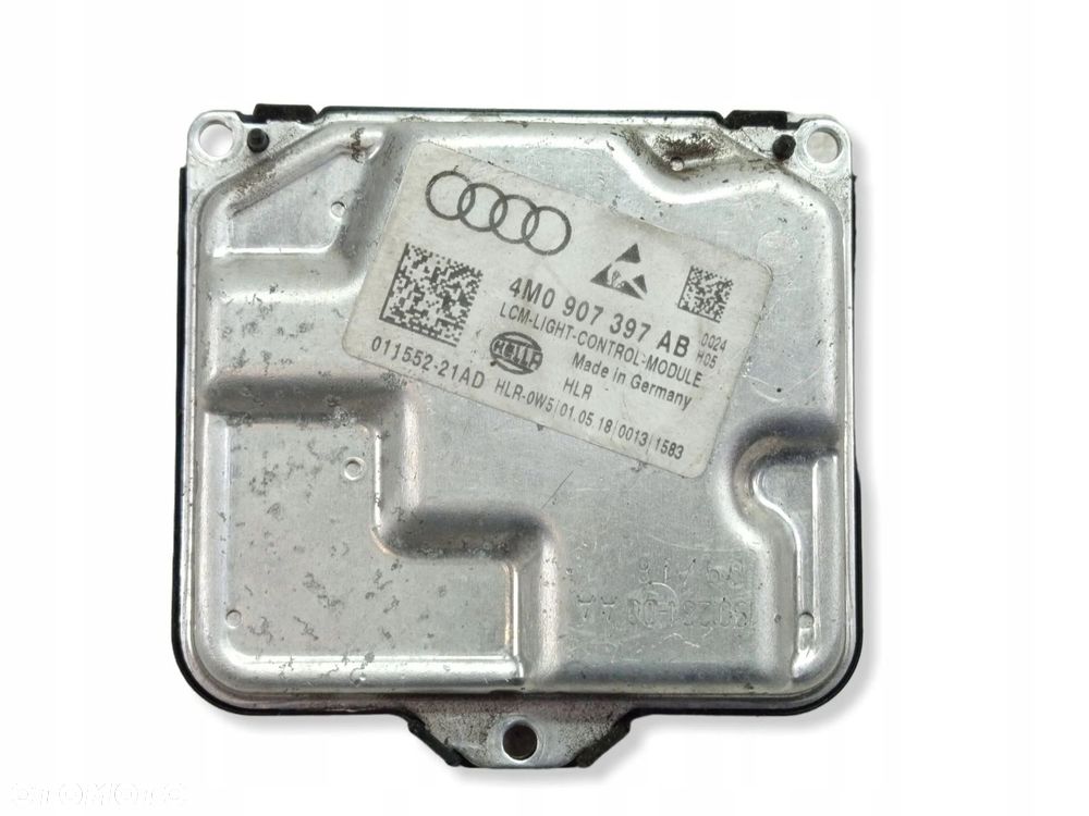 AUDI A4 B9 A5 F5 8W PRZETWORNICA MODUŁ LED 4M0907397AB - 1