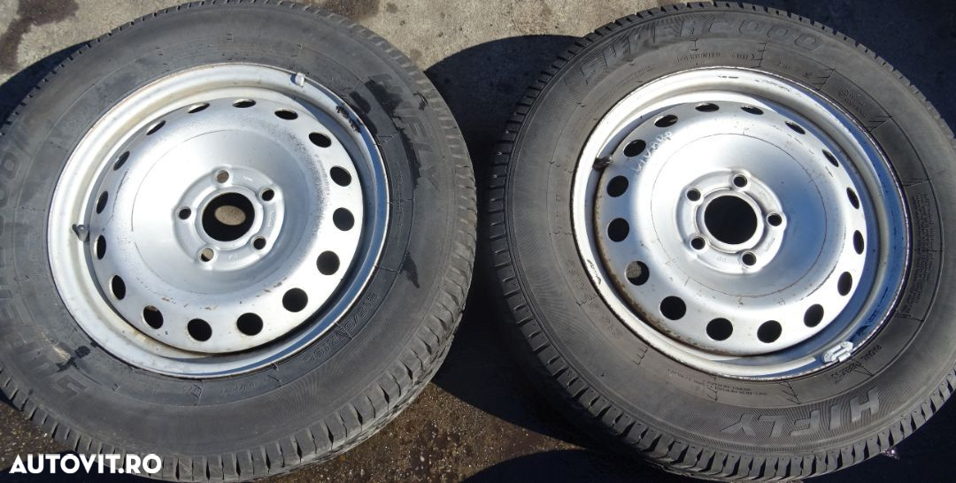 Jante tabla Opel Vivaro R16 cu cauciuc - 3