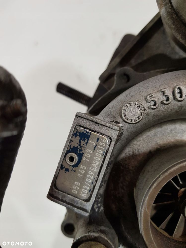 turbosprężarka 058145703j audi a4 b6 a6 c5 passat b5 fl 1.8t awt - 13