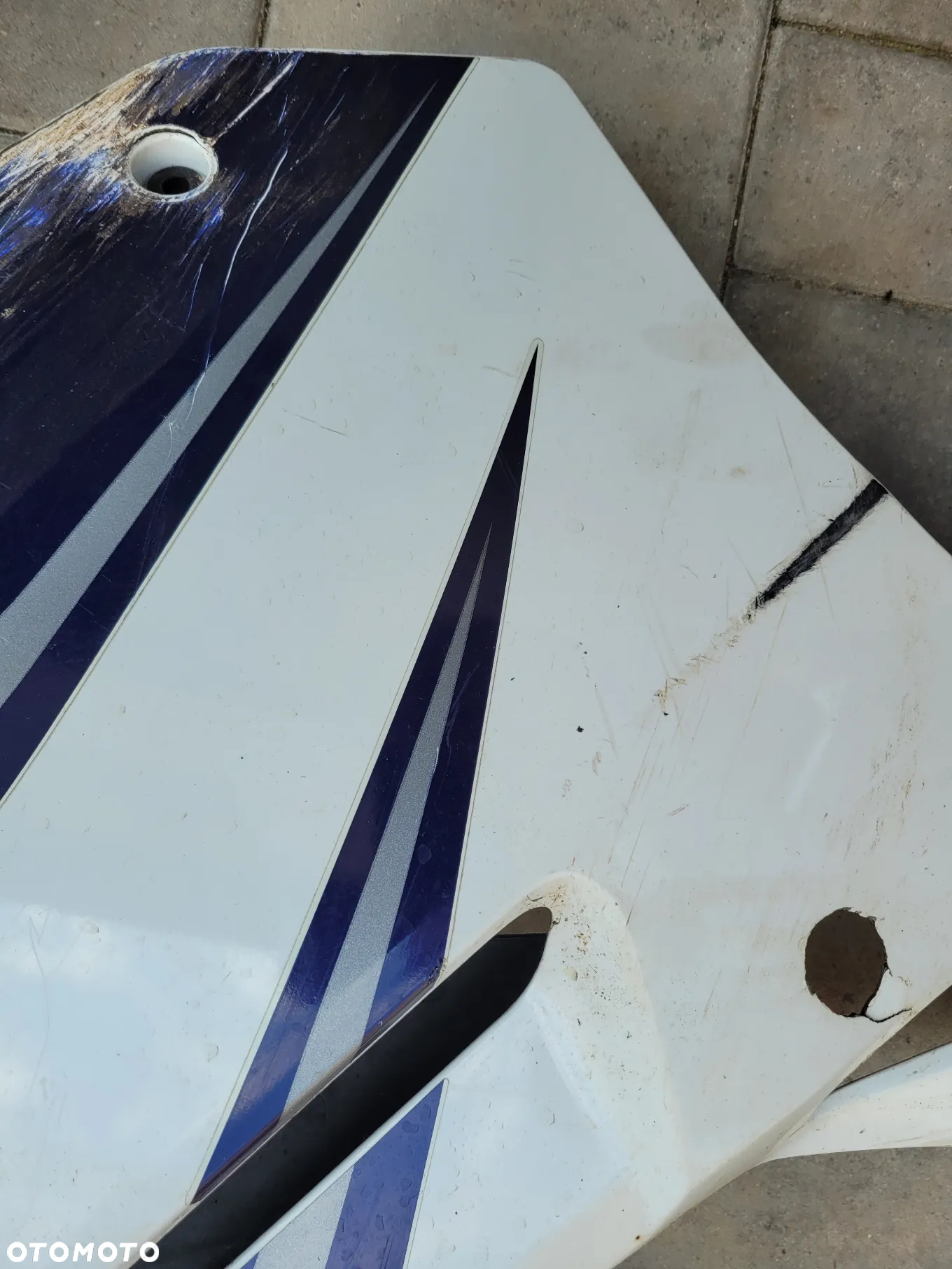 Owiewka, osłona lewa, bok, boczek lewy Suzuki GS 500F 2007r. - 5