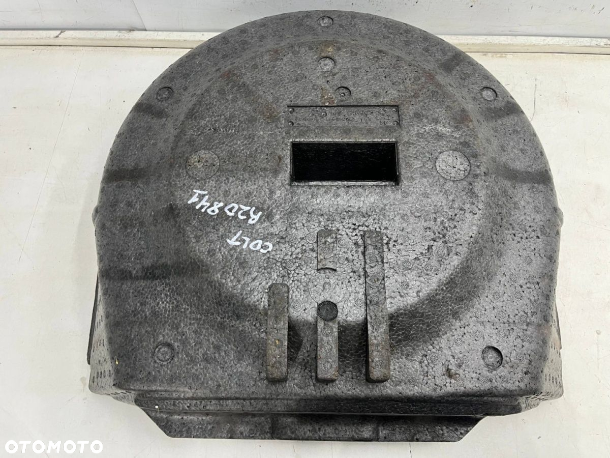 Wkład koła zapasowego Mitsubishi Colt VI 6 Z30 04-12r. styropian bagażnika na zestaw narzędzi - 5