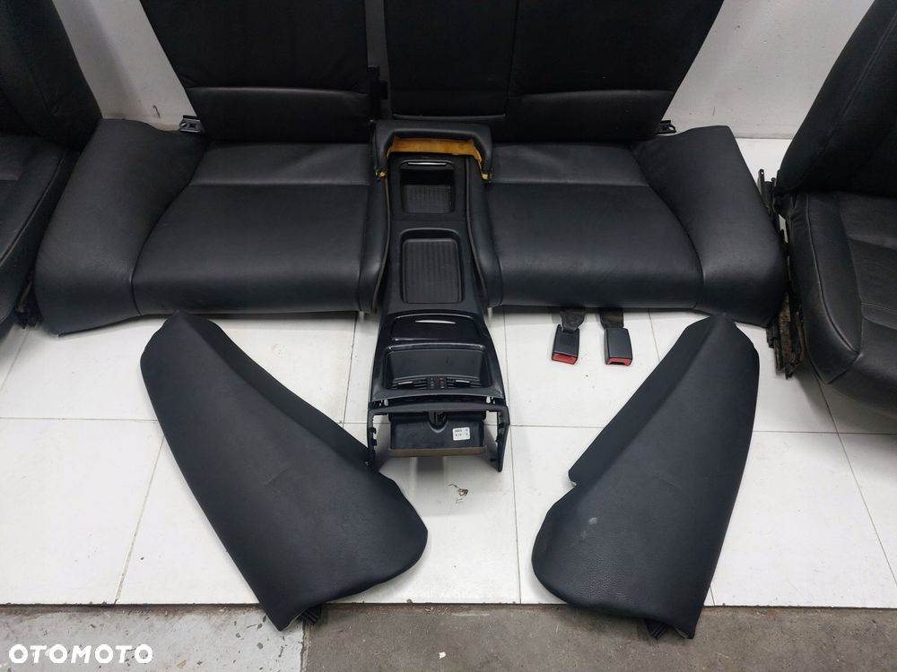 bmw 3 e92 coupe fotel fotele kanapa komplet bmw 3 e92 grzane czarne europa - 6