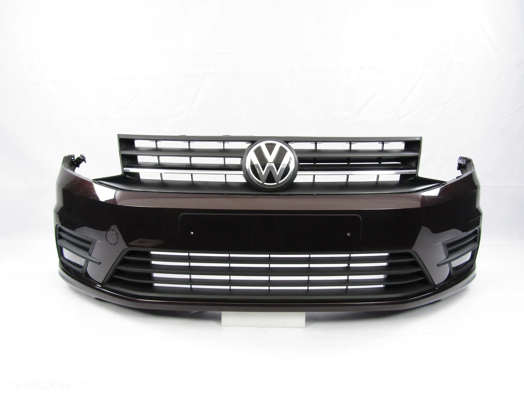 Zderzak przedni VW Caddy LIfe 15 - 20 Bez otworów Lakier LL4U - 6