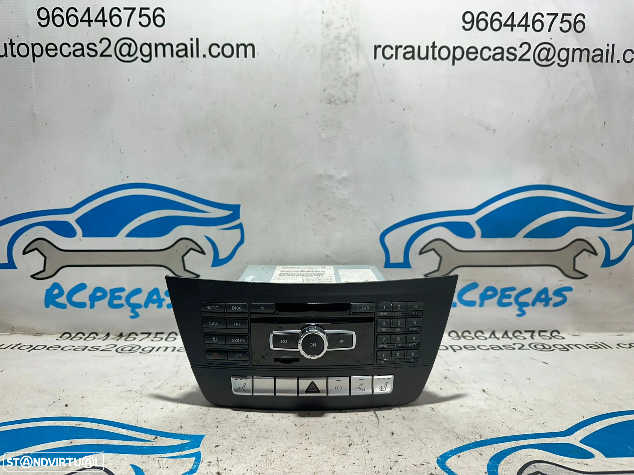 .Auto Radio Headunit Original Mercedes Benz Classe C W204 2012 - 2015 - 2