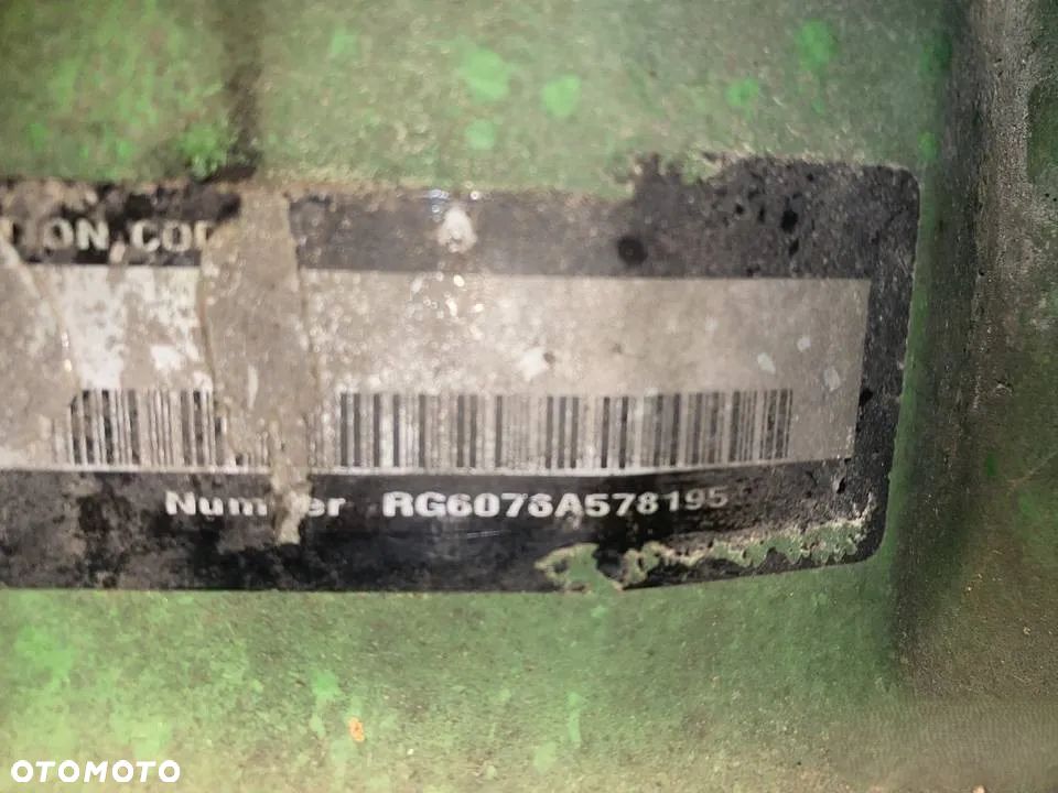 JOHN DEERE 7.6L SILNIK, BLOK,GŁOWICA RG6076A, R122736, R122787, R122788 - 1