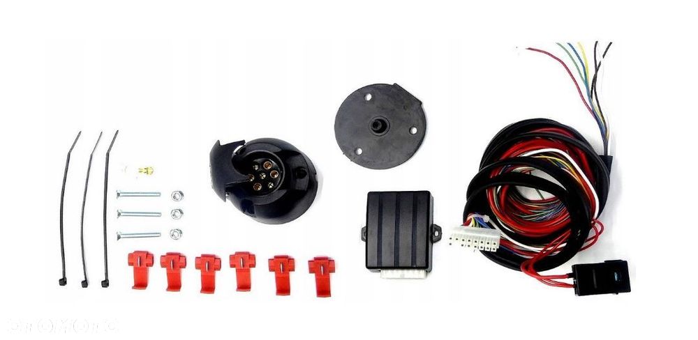 Nowy Kompletny Hak Holowniczy+ Kula + Moduł z Wiązką Uniwersalną + Gniazdo elektr. BEZ CIĘCIA ZDERZAKA do Kia Sportage 3 III + Hyundai IX35 Suv Od 2010 do 2015 GRATIS ADAPTER 7/13 - 6