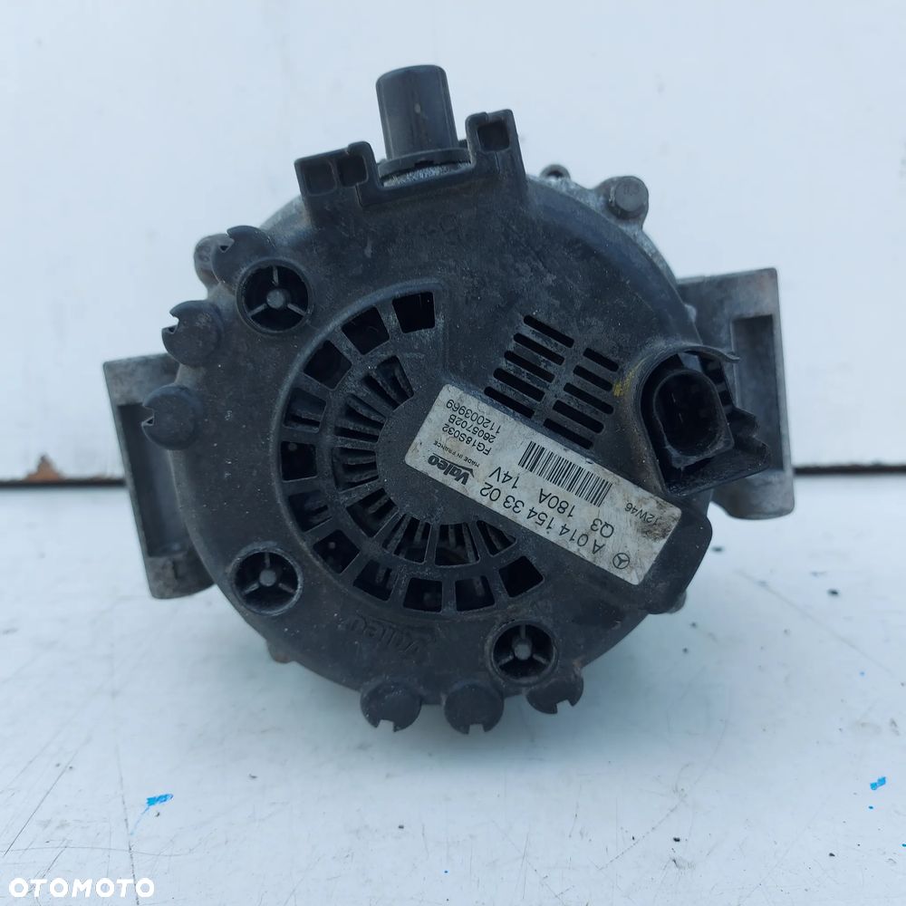ALTERNATOR KOMPLETNY MERCEDES ML W166 SLK W172 R172 C W204 E W207 W212 CLS W218 S W221 SL W231 R231 R W251 ORYGINAL DEMONTAZ 0141543302 - 4