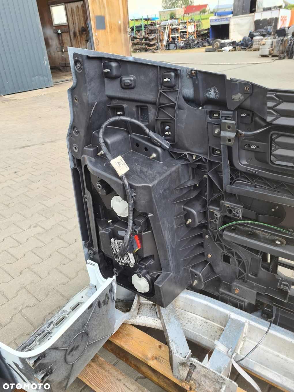 ZDERZAK PRZÓD KOMPLETNY LAMPA XENON LED GRILL BELKA FORD F MAX 500 TRUCKS - 12