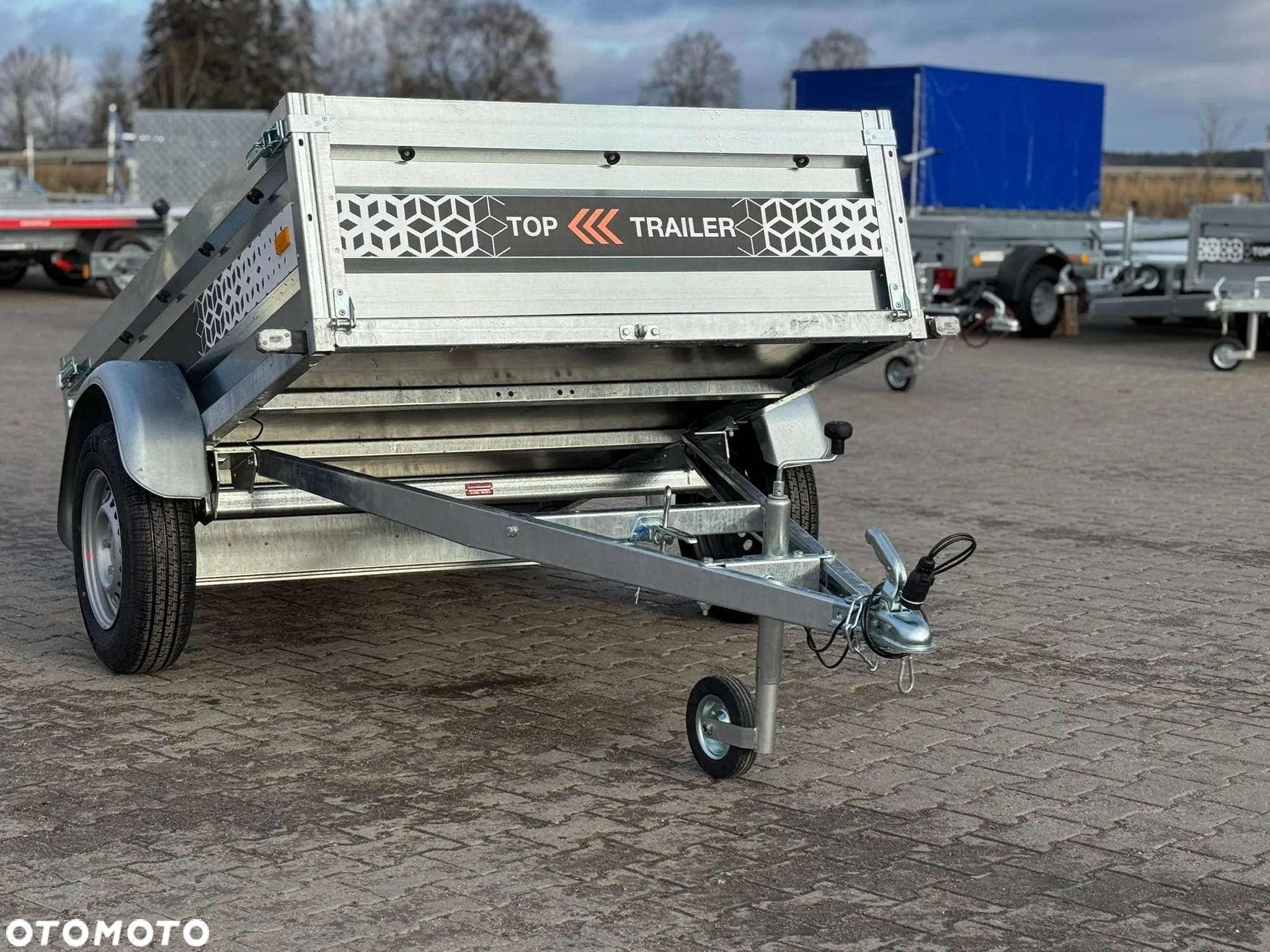 MAZZO DOSTAWA! Przyczepa Top Trailer TT20 MAX 202x131x45cm DMC 750 kg SPAWANA! kat. B, MOCNA! PROMOCJA CENOWA! - 3