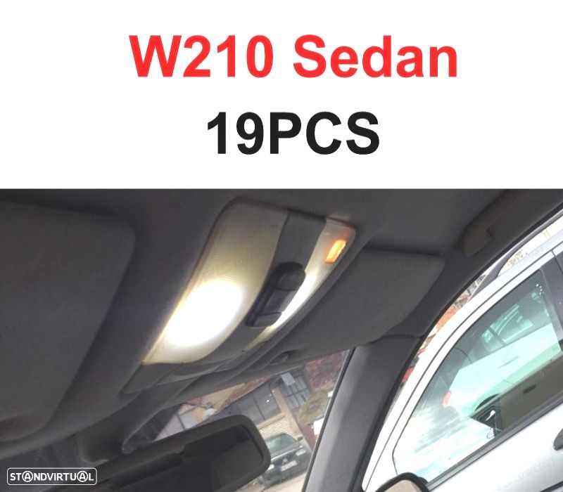 KIT COMPLETO LAMPADAS LED INTERIOR PARA MERCEDES SPRINTER 906 W906 06-13 - 6