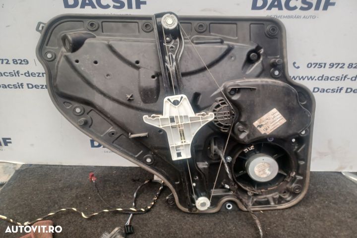 Macara geam spate dreapta electrica 5K4839730H  5K4839756 5K4839730H - 4