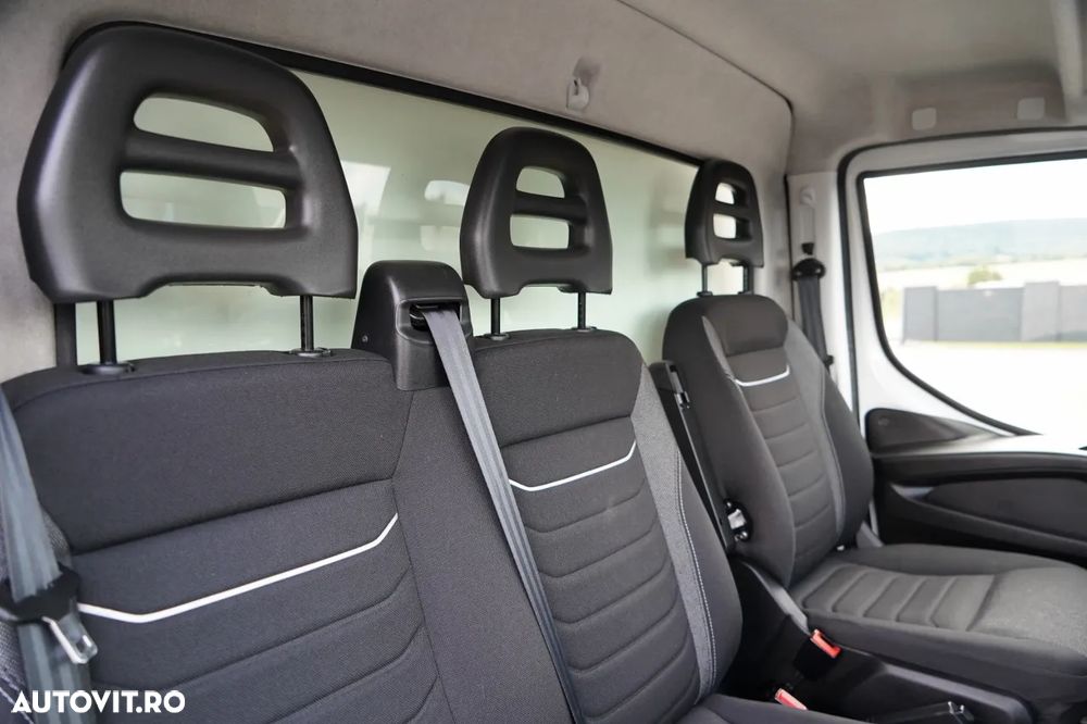 Iveco DAILY 35- 160 / KONTENER 4,3 M / WINDA DHOLLANDIA 750 KG / BLIŹNIAK / 3 MIEJSCA / SPROWADZONY / EURO 6 - 30
