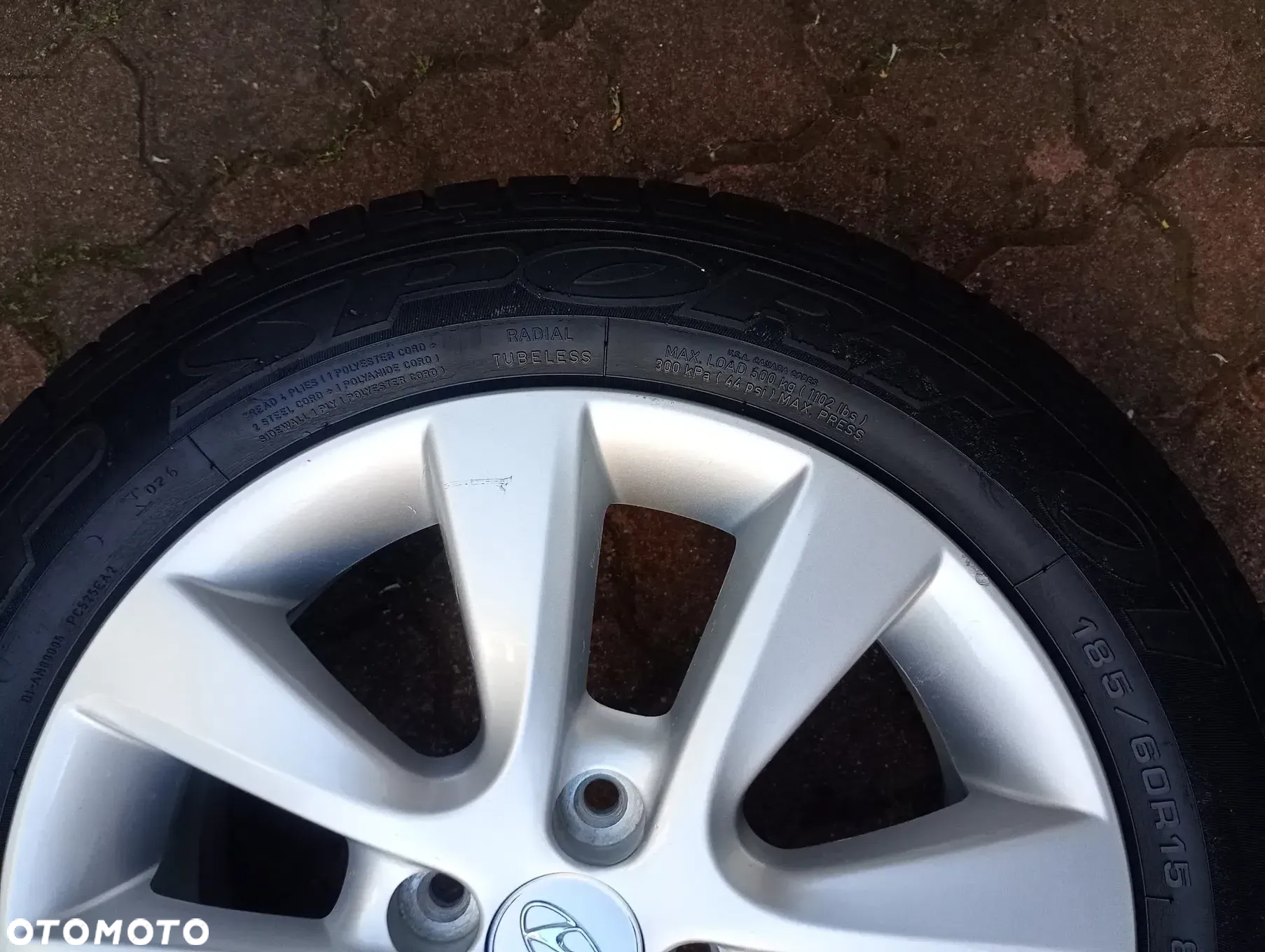 Alufelgi Hyundai I20  śruby 4 x 100  185/60/15 - 11
