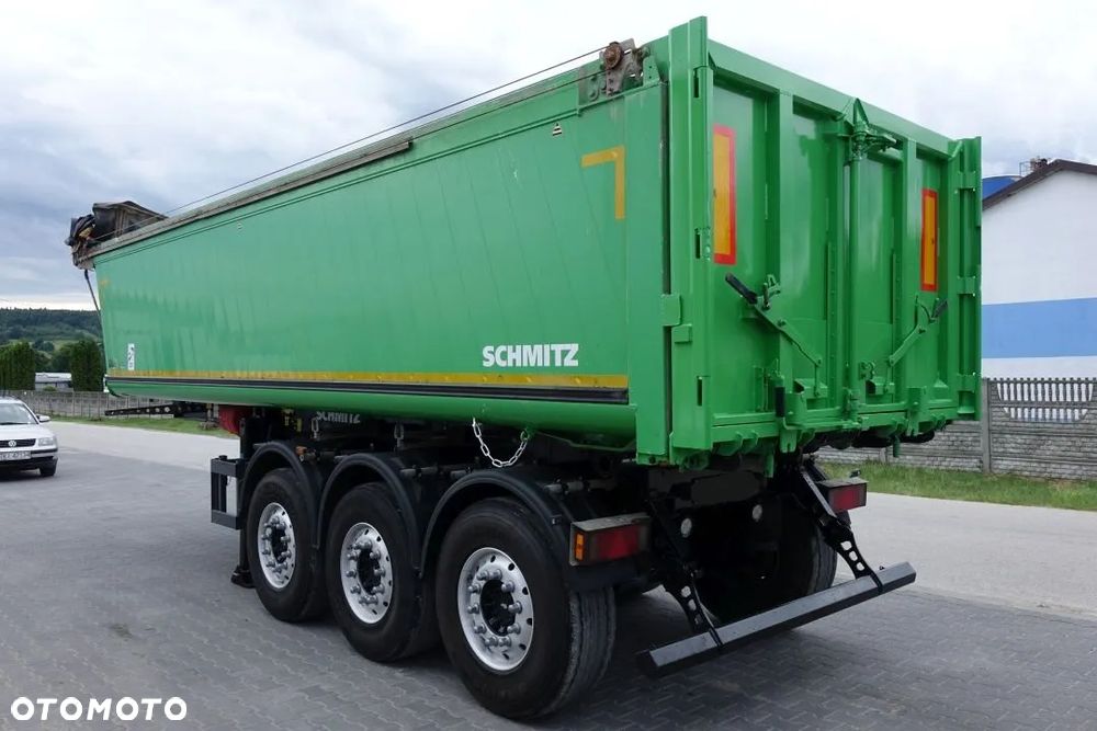 Schmitz Cargobull WYWROTKA 27,8m3 / ALUMINIOWA/  OSIE SCHMITZ /OŚ PODNOSZONA / ALUMINIOWE FELGI / SZYBER ZBOŻOWY / PLANDEKA / KLAPODRZWI - 7
