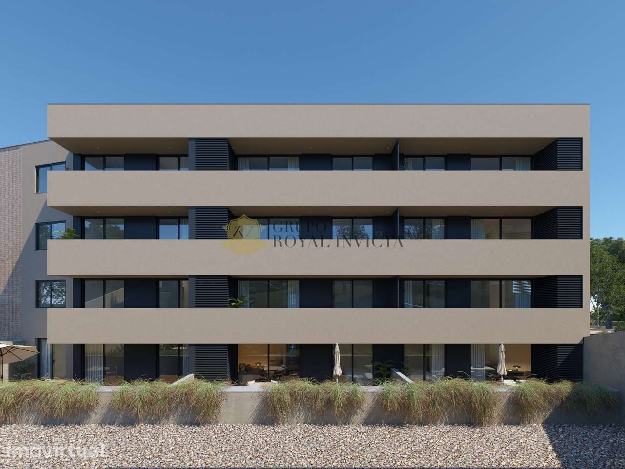 APARTAMENTO T1 NOVO COM VARANDA, GARAGEM E PISCINA EM VALADARES - Grande imagem: 5/15