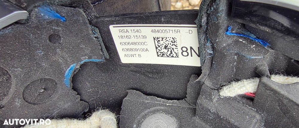 Volan piele cu comenzi Renault Megane 4 GT 2017 / 2018 / 2019 2020 - 6